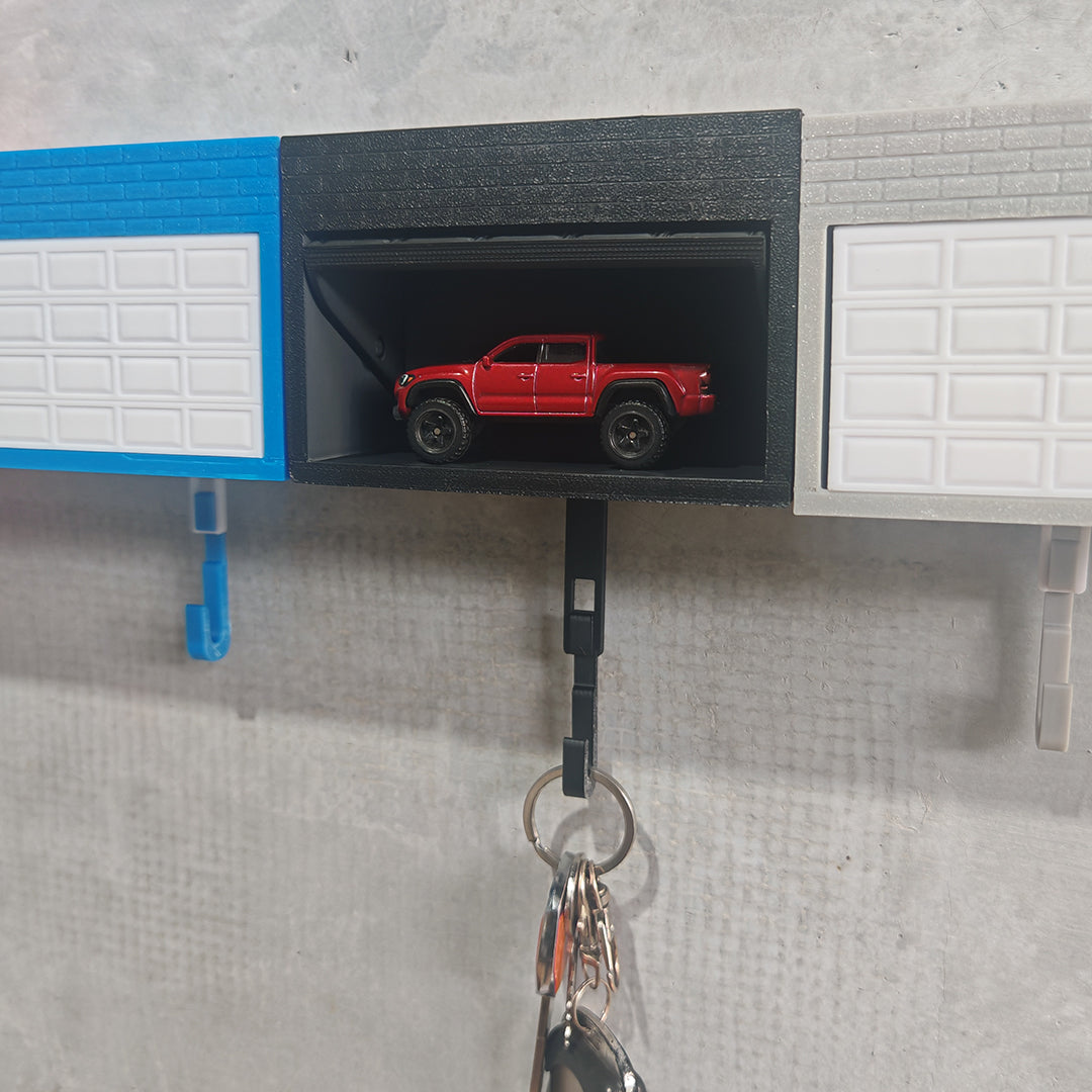 Car Garage Key Holder With Door