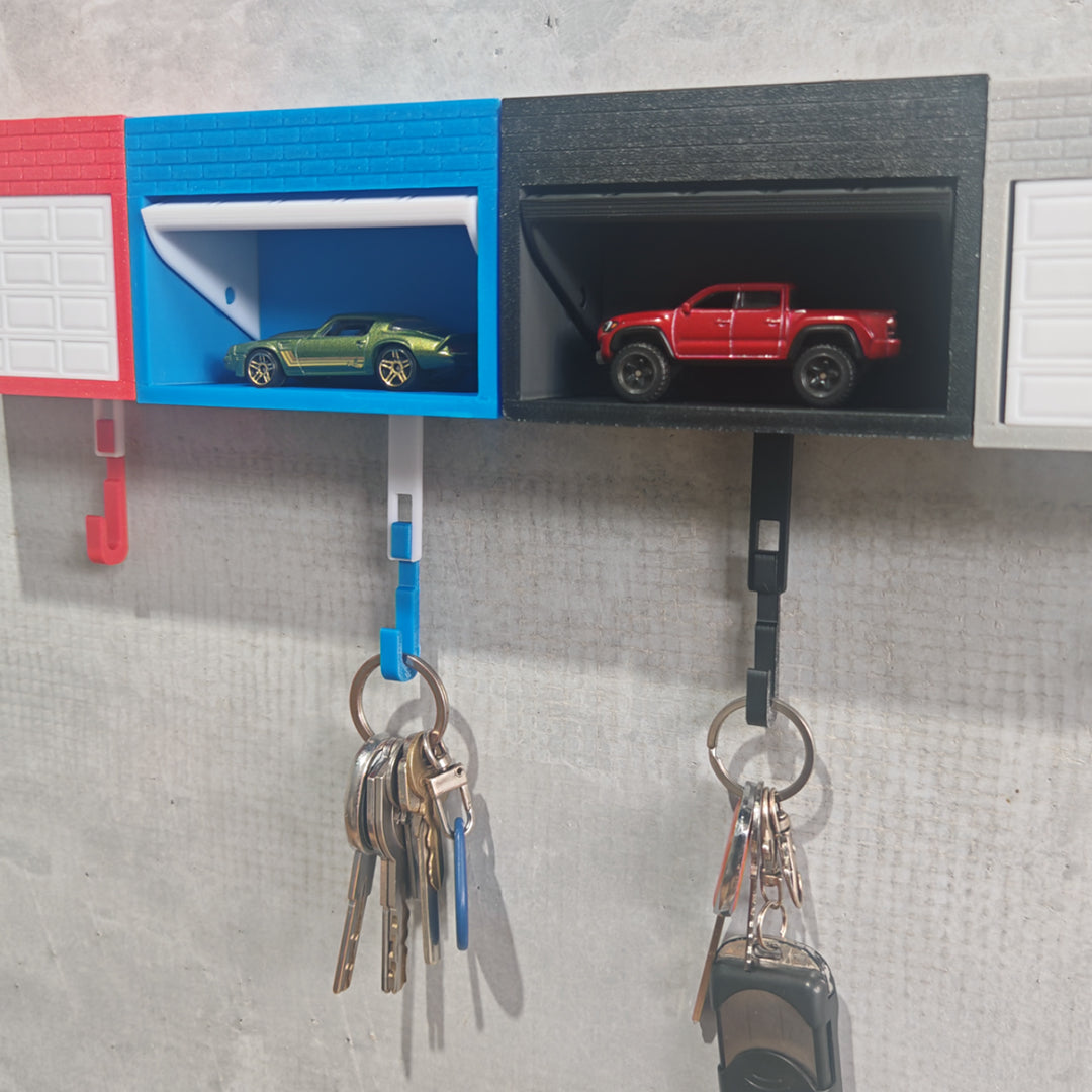 Car Garage Key Holder With Door