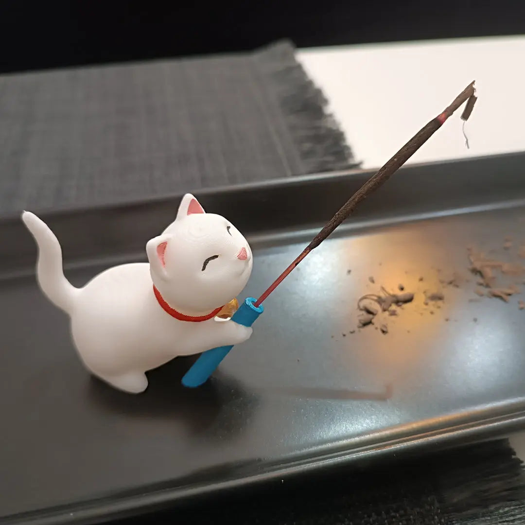 Cat Incense Holder TheChromeNest