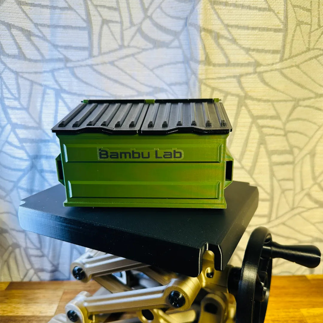 Desk Dumpster Bin Mini Trash Can