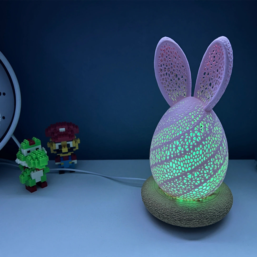 Easter Bunny Egg Lamp