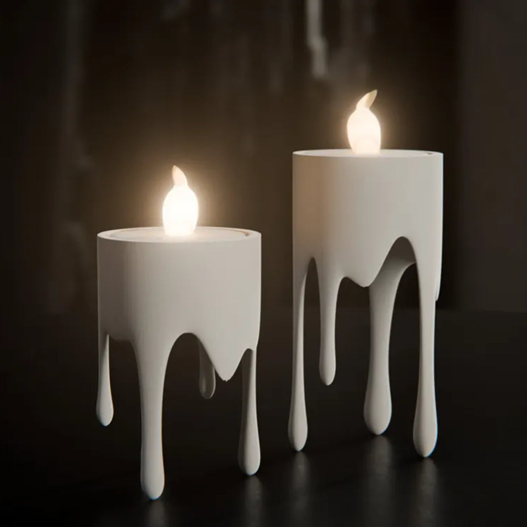 Floating Dripping Candle LED Tealight Holder