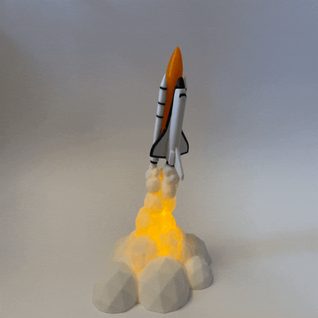 Space Shuttle Launch Model